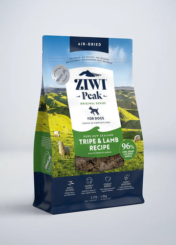 ZIWI® Peak Air-Dried Tripe & Lamb Recipe for Dogs (2.2 LB)