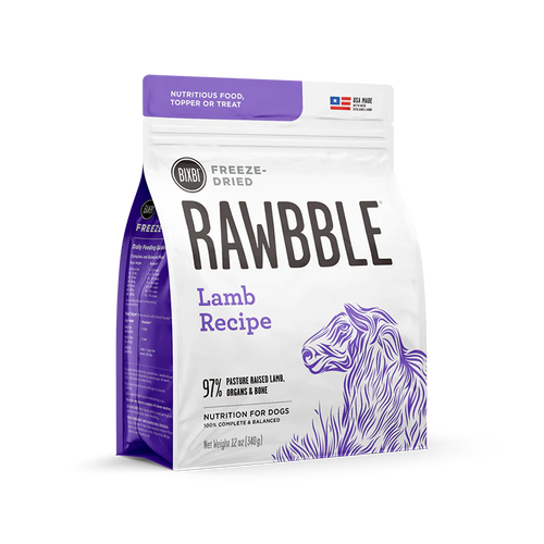 Bixbi Rawbble® Freeze-Dried Food for Dogs – Lamb Recipe