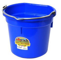 Little Giant Flat Back Plastic Bucket