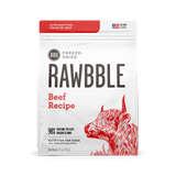 RAWBBLE® FREEZE DRIED DOG FOOD - BEEF RECIPE