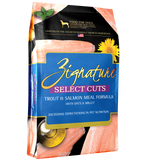 Zignature Select Cuts Trout and Salmon Formula Dog Food